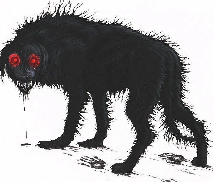 What would be scarier to run across, a werewolf or a hellhound?