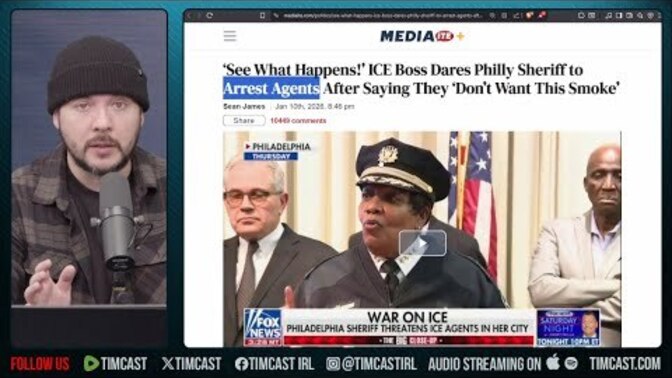 Do you agree or disagree with Democrat sheriff that ICE agents should be arrested in Democrat run cities?