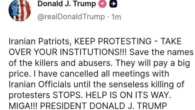 Hello MAGA supporters, too bad Trump left you officially, He is now MIGA?