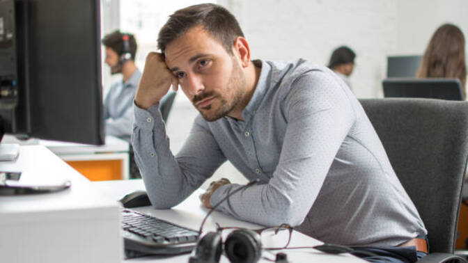 If your partner is stuck and not excelling in work would you leave them?