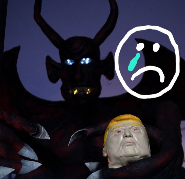 When Satan calls Trump home, and he is burried deep in the ground, will you mourn or celebrate?