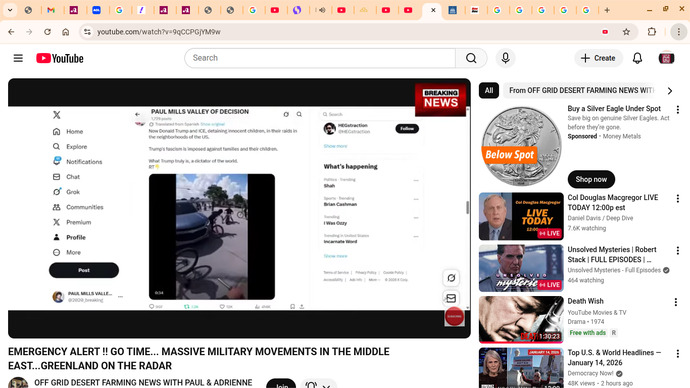 Did you see ICE Agent using his car as a weapon , Running ober little Boys on bike?