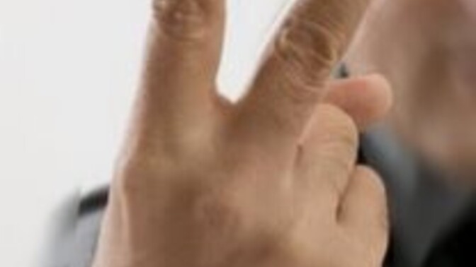 What's your preferred dismissive hand gesture?