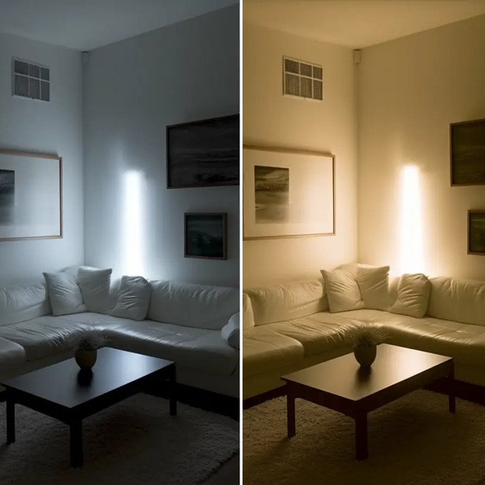 Do you prefer warm or cool light at your home?