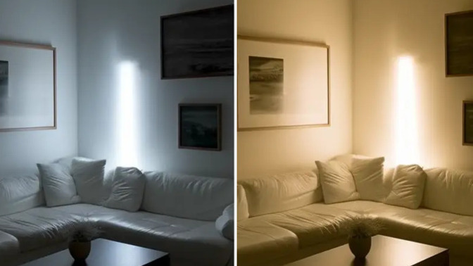 Do you prefer warm or cool light at your home?