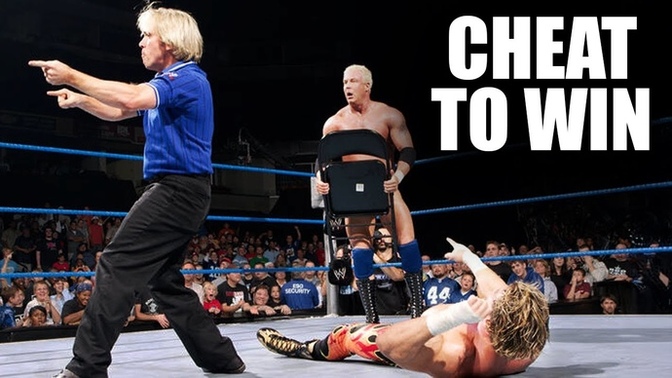 Why hasn’t pro wrasslin’ ever implemented playback review in order to discourage cheating?