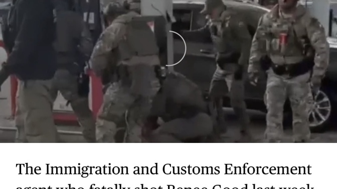 Does this change opinions on the ICE shooting?