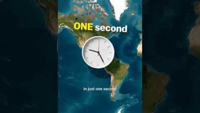 Do you know what happens every second on Earth?