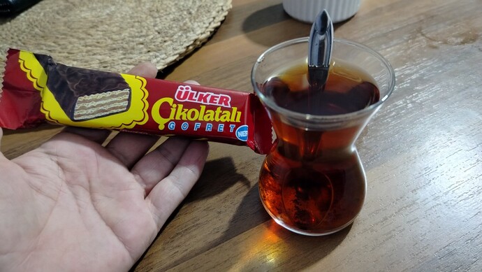 What is that thing you say makes you happy when you eat it, when it goes inside you?