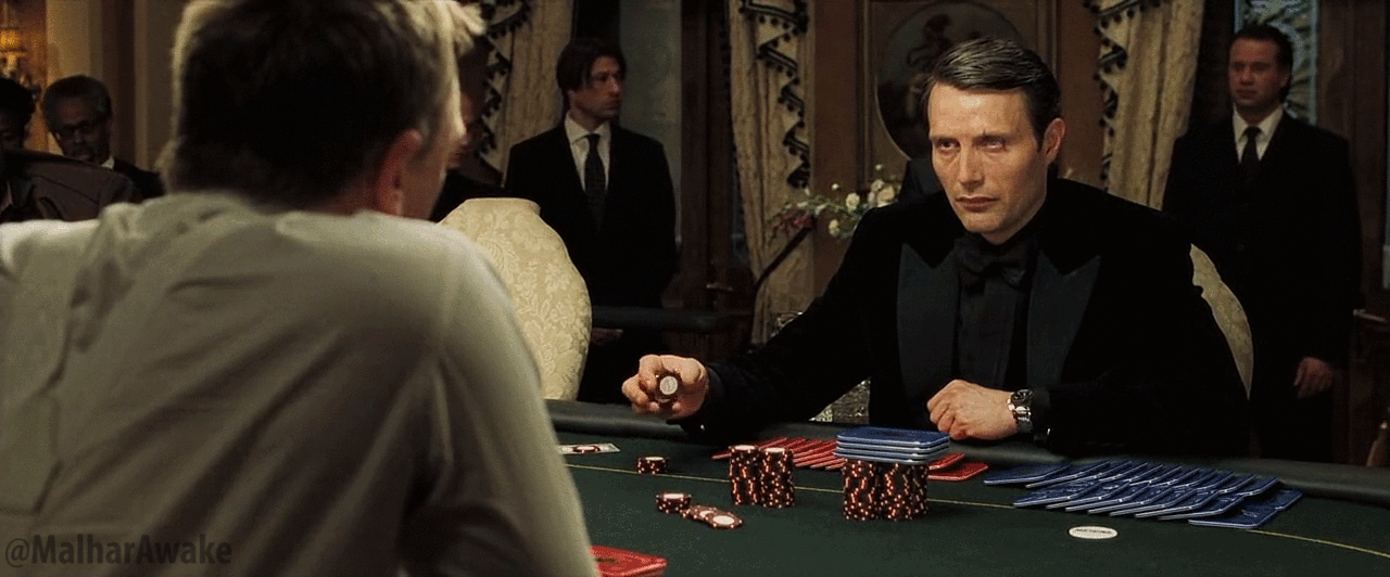 What’s the most you ever won at the casino?