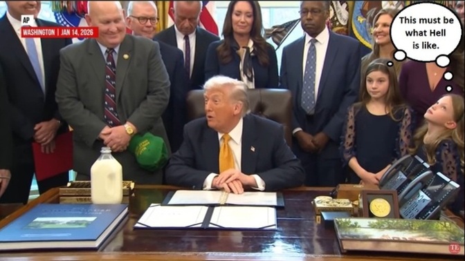 Donald Trump is the most powerful person in the world. Do you feel bad for the Children of Earth?
