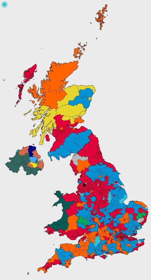 Heres a nice colourful map, but what does it show?