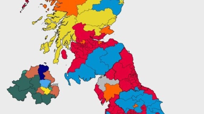 Here's a nice colourful map, but what does it show?