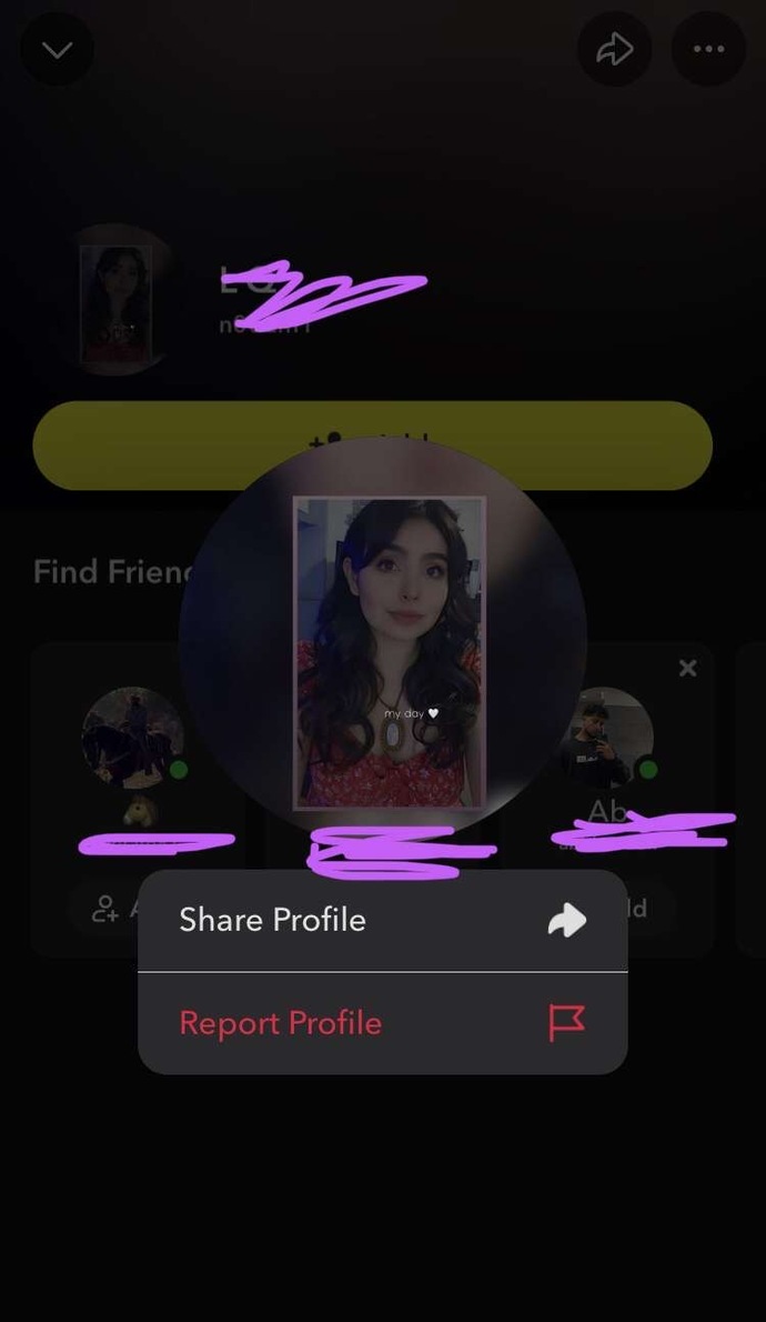 My man was dm’ing someone with no profile picture on IG. I looked up the username elsewhere and it turns out to be a girl. Should I add her and ask?