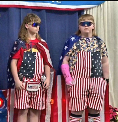 Do you fly a flag to intimidate people?