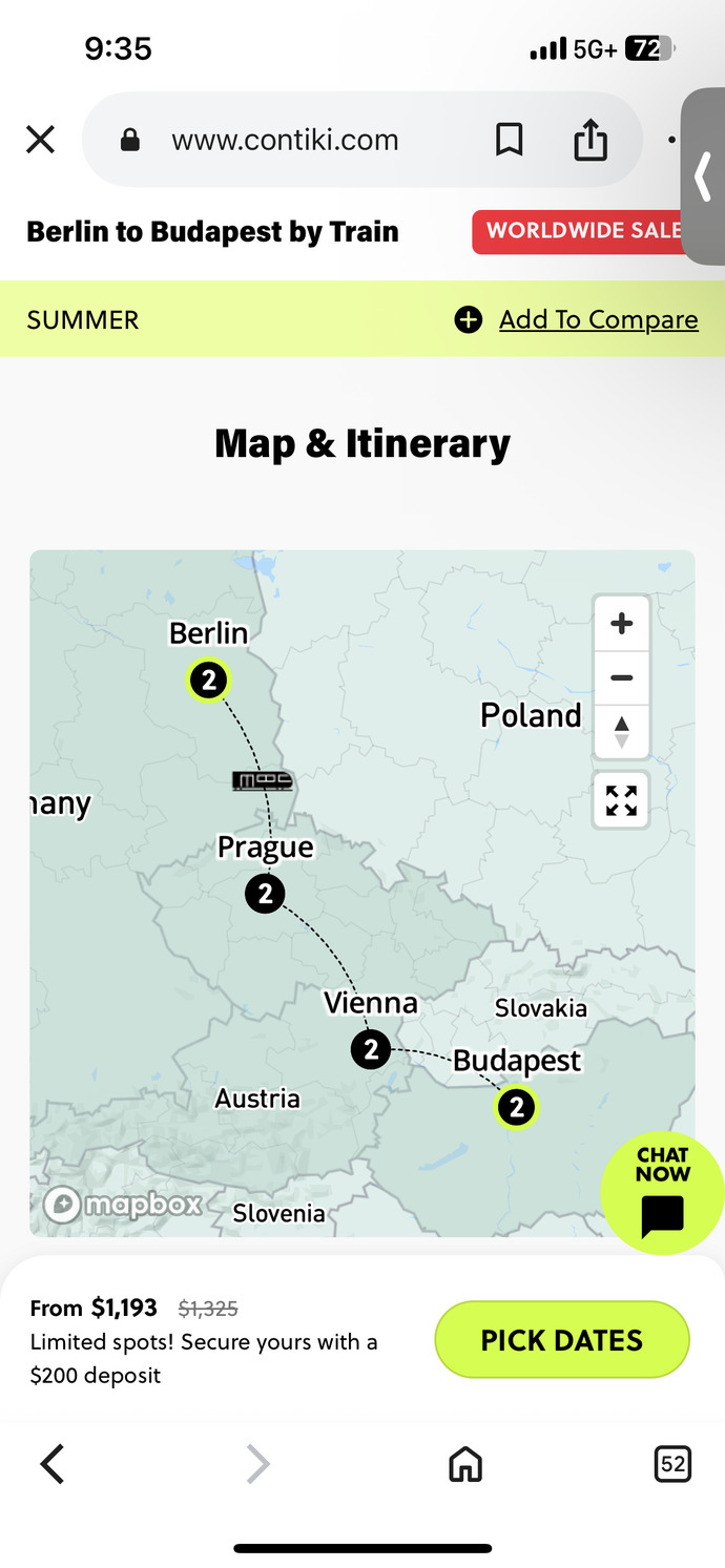 Which trip do you think is better?