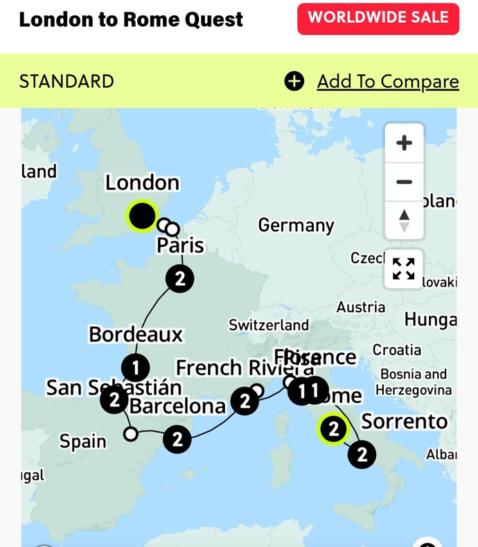 Which trip do you think is better?