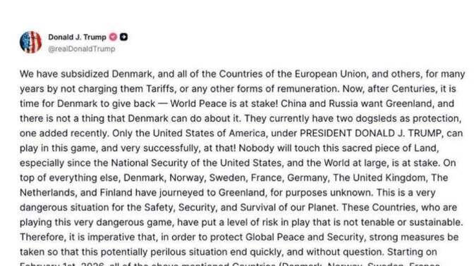 Trump had a long #2 here didn't he?