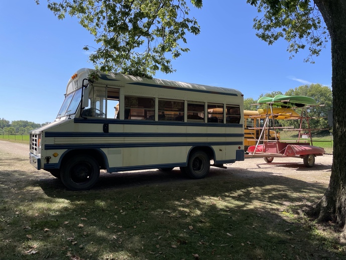 For those into camping, travel trailer or RV? Or bus conversion?