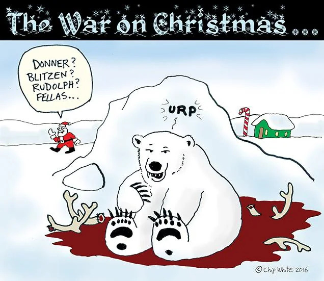 Did you hear that because the Arctic sea ice is melting, Polar bears are prey switching from seals to reideer?