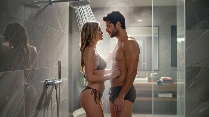 How many days a week do you shower in cold weather?