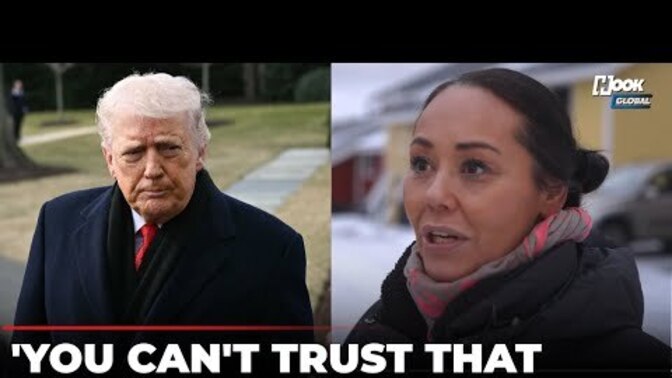 How does Greenland feel about Trump and his trying to take over them?