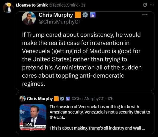 Did you know that Trump stole $500M worth of Venezuelan oil, and put it into a bank in Quitar, that he controls himself?