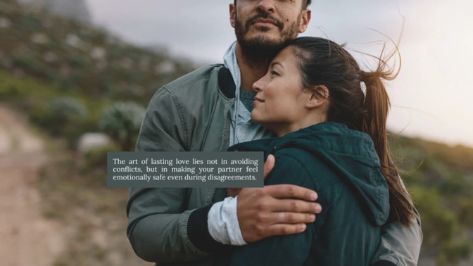 What makes you feel safe in a relationship?