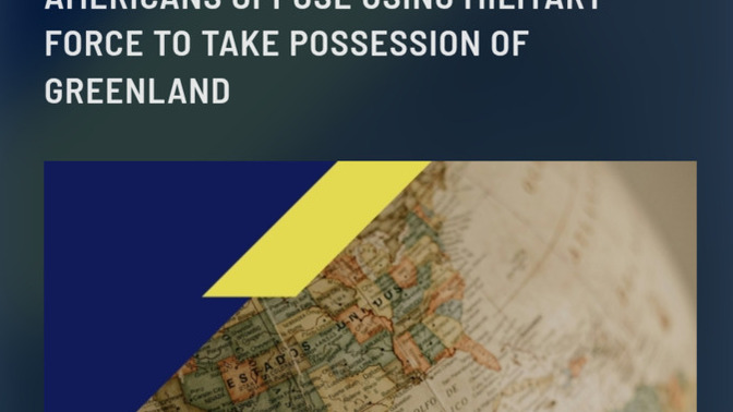 Why is Trump insisting on annexing Greenland without the consent of it's citizens and an overwhelming majority of US citizens opposing?