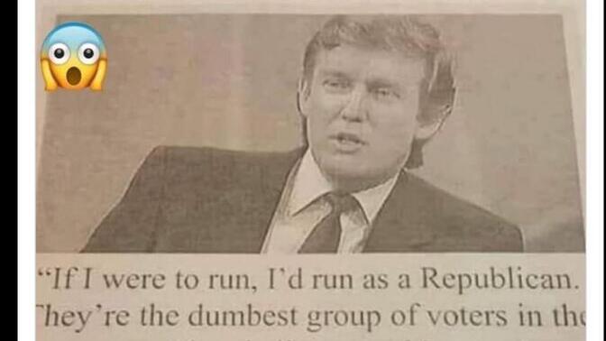 Why do right wingers always fall for it?