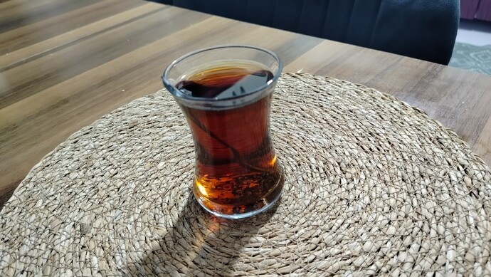 Im just drinking tea now, if you gave me what you last ate, what would I have eaten with my tea?