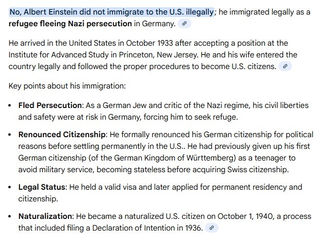 Should we have deported the "illegal" migrant Einstein?