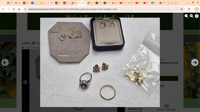 How much Gold will I find in these lots?