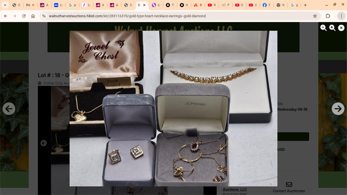 How much Gold will I find in these lots?