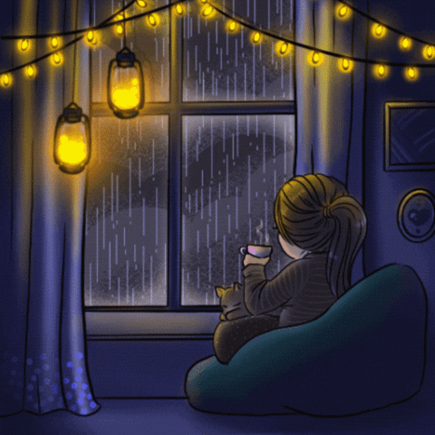 Whats your favorite thing to do on a rainy day?