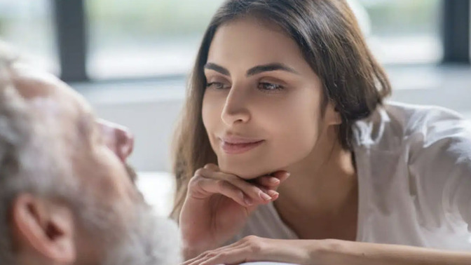Are older men looking for a nurse instead of partner?