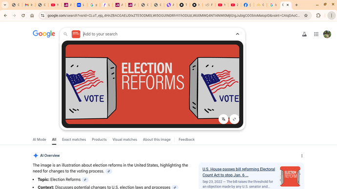 What changes do we need most regarding elections?
