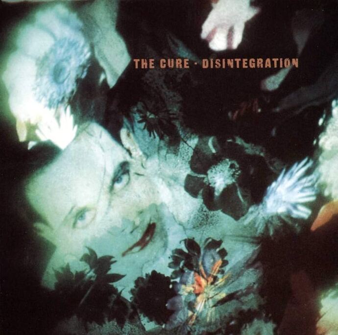 Robert Smith on the cover of "Disintegration" aka "The greatest album ever!" according to Kyle of South Park