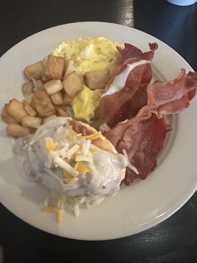 How does my Tampa Florida hotel breakfast look? At the Hilton?