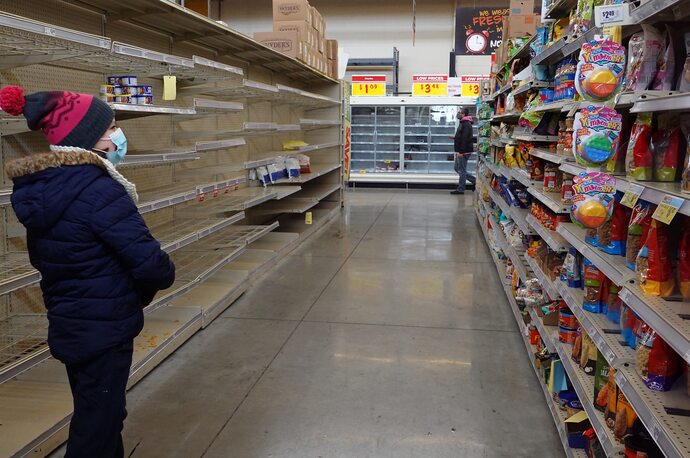 Did you get your bread, eggs and milk for the big storm?