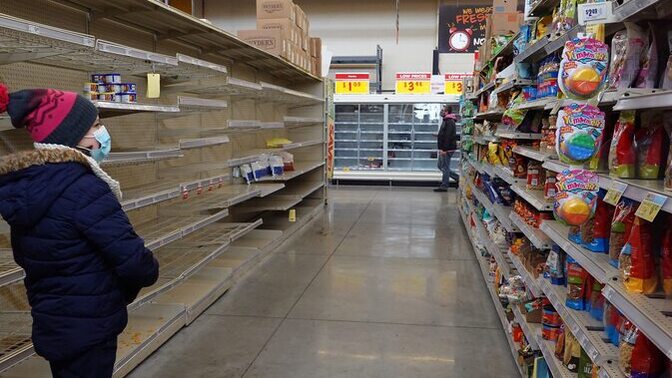 Did you get your bread, eggs and milk for the big storm?