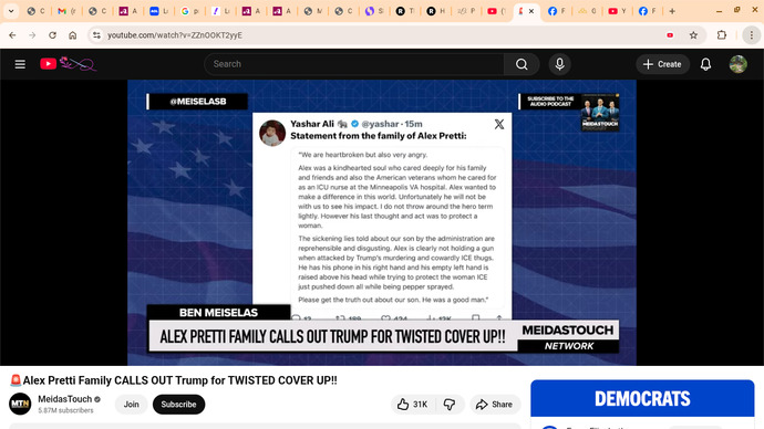 Statement from Pettri Family about the murder of their Son by ICE, did you read it?