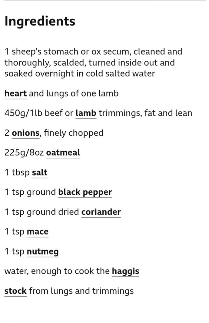Have you ever made haggis from scratch?