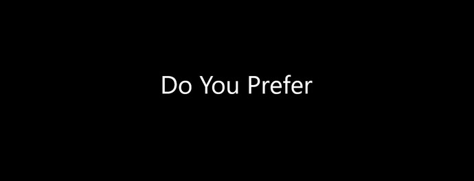 Do You Prefer Aliens or John Wick?