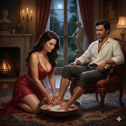 Do you ever find yourself saying, If I had a husband, Id even wash his feet?