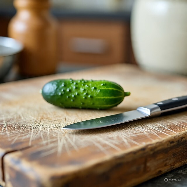 Small cucumber or big cucumber?