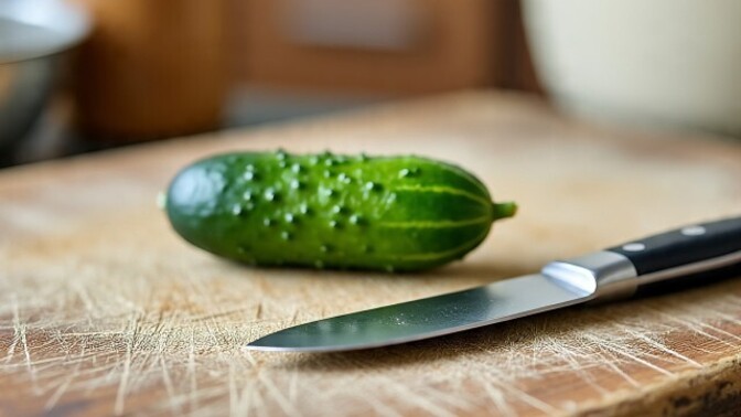 Small cucumber or big cucumber?