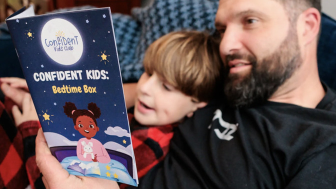 How to have a child gain confidence for bedtime?