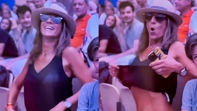 Girls, have you ever flashed a crowd of people?