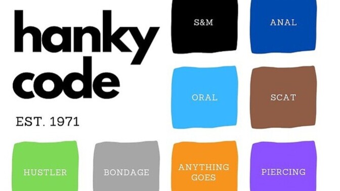 Should there be a colour code to let guys know you're safe to approach?
